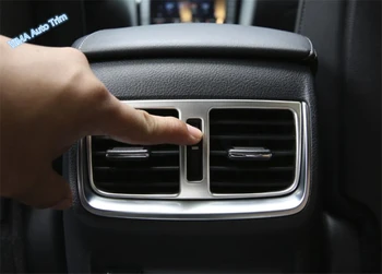 

Lapetus Car Styling Rear Seat Air Conditioning AC Vent Outlet Frame Cover Trim Stainless Steel For Infiniti QX50 2018 2019 2020