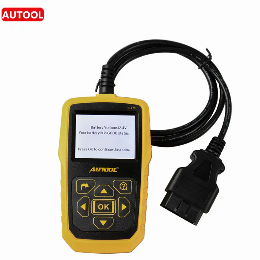 AUTOOL OL129 Trouble Codes Analysis Auto Battery Monitor Tester Engine
