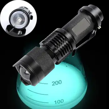 

LED UV Flashlight Purple Light 395nm Lamp Fluorescence Detector Light