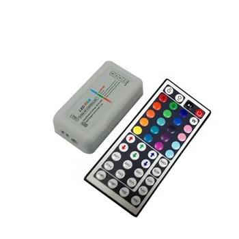 

1X New arrival 44keys RF RGB LED controller DC12~24V input free shipping