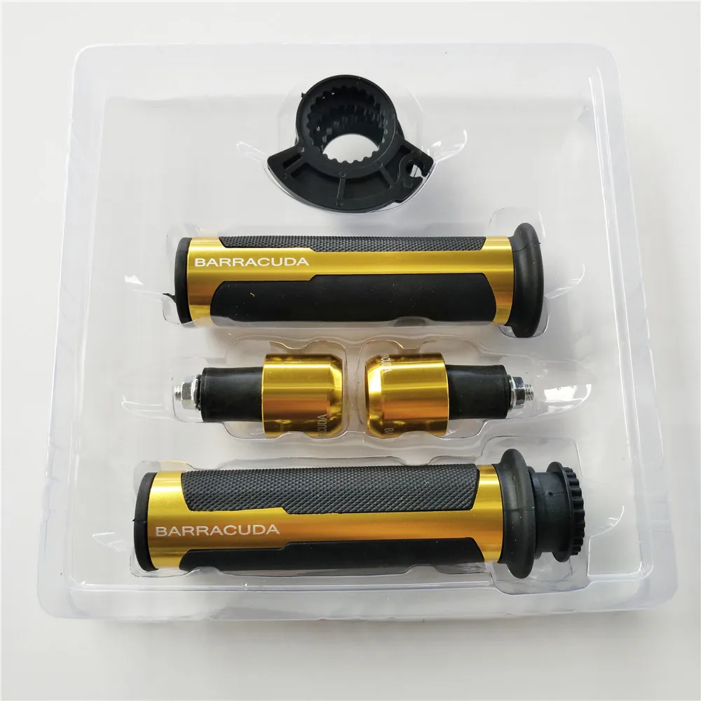 

7/8" 22mm Universal Street&Racing CNC Aluminum for Barracuda Motorcycle Handle Bar Caps / Handlebar Grips For Honda CBR1000 RR