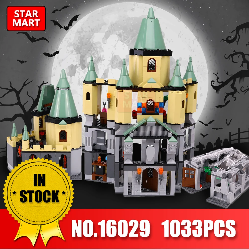 

Lepin 16029 Genuine Movie Series The Magic hogwort castle set legoingly 5378 Educational Building Blocks Bricks Toys Model Gifts