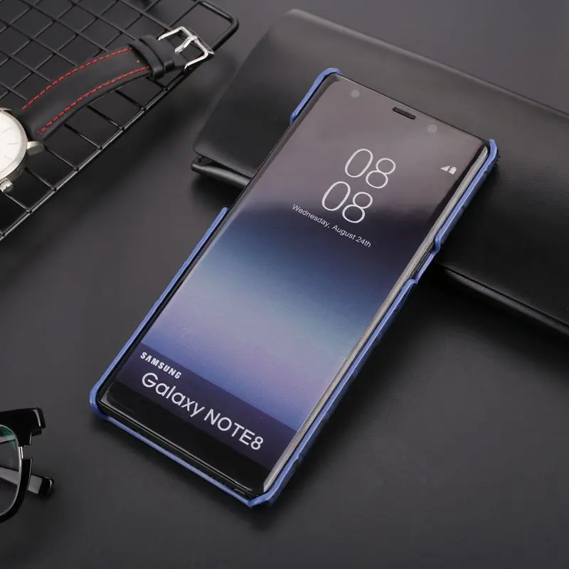 Чехол MAKEULIKE из натуральной кожи для samsung Galaxy Note 8, Чехол Аллигатор, задняя крышка для телефона, чехол для samsung Galaxy S9 Plus Note8