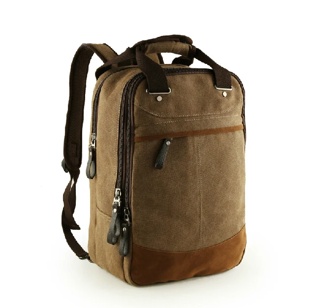 

EBOYU Multi-Function Sport Canvas Hiking Travel Military Backpack Messenger Tote Bag Video Portable Carry Case Bag