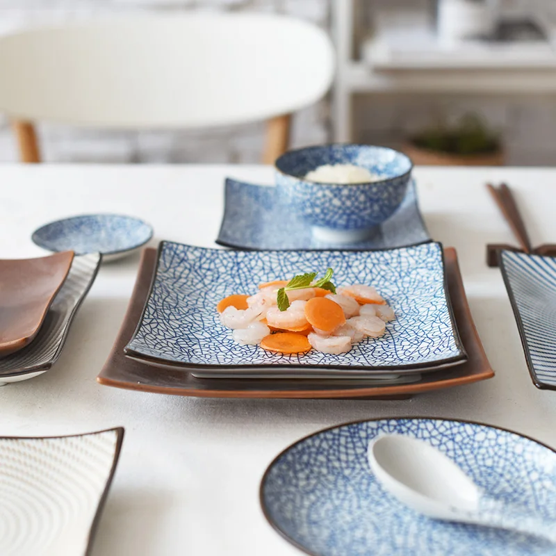 Ceramic Plate Rectangular Dinner Plates Japanese Ceramic Square