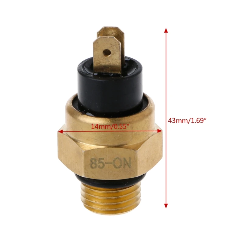 

85 Degree Temperature Radiator Fan For KTM Engine Parts Water Sensor 2/4 Stroke M14 X 1.5 2 Pins