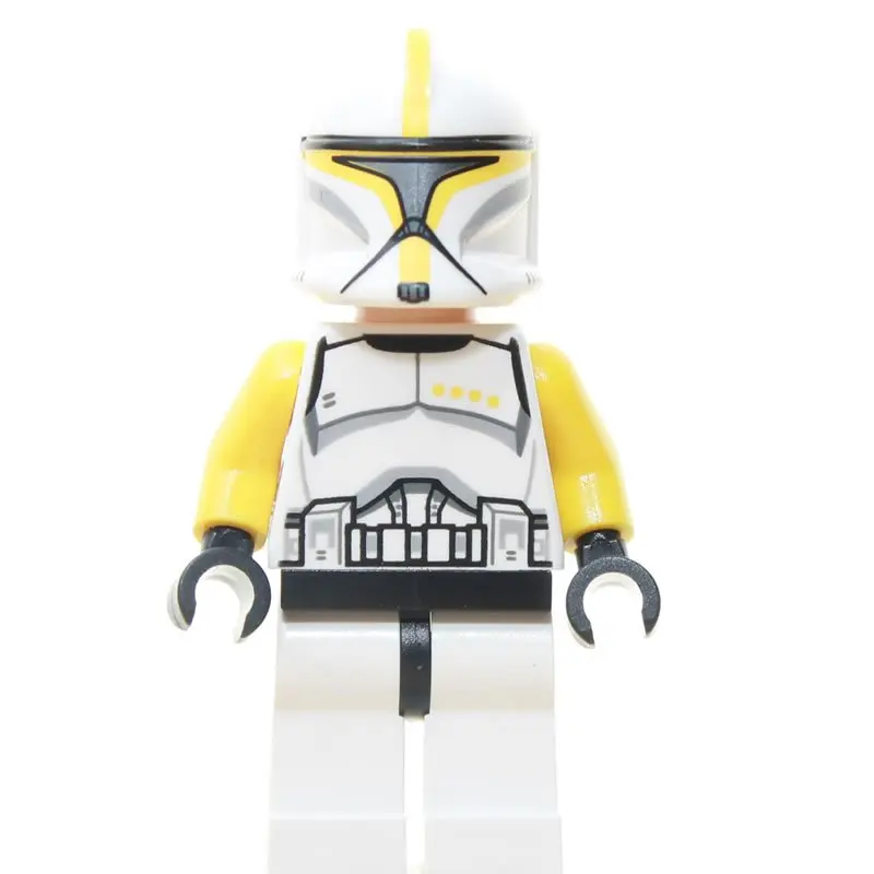 Koop Enkele Verkoop STER OORLOG Clone Trooper Commander Soldaat Luke Han Solo Leia Darth vader minifig Monteren Bouwstenen Kinderen Speelgoed