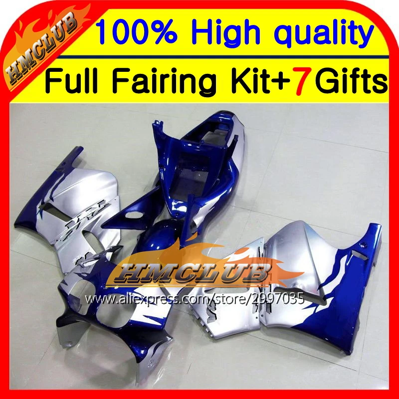 Корпус для HONDA VFR400R NC35 в наличии синий RVF400R HM536 VFR 400R 94 95 96 97 98 серебристый 1994 1995 1996 1997