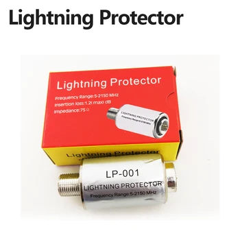 

5-2150MHz Lighting Protector Coaxial Satellite TV Lightning Protection Devices Satellite Antenna Lightning Arrester