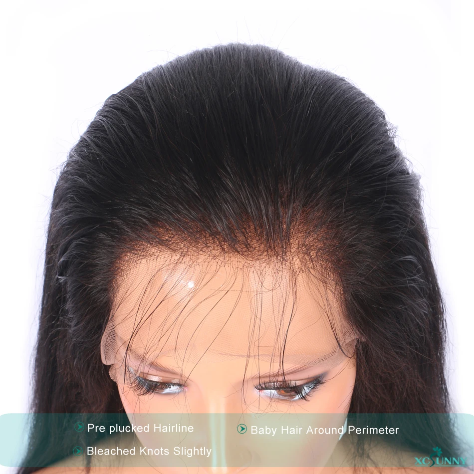 EAYON бразильские Свободные Волнистые Шелковые Базовые Парики с детскими волосами предварительно выщипанные волосы remy волосы кружевные передние парики со средней/боковой частью