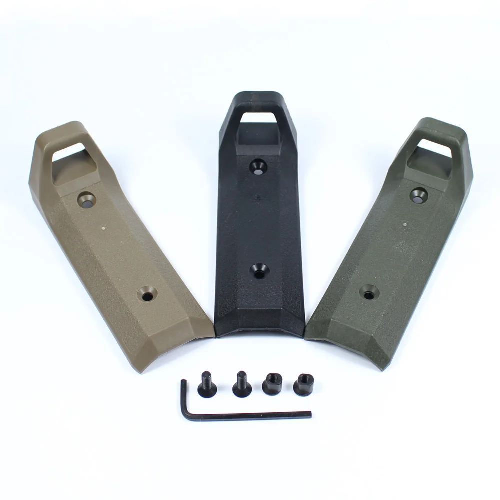 

Tactical KeyMod Handguard Hand Stop Cover Panel Rubber Mount for Key Mod rails Attachment AR15 Hunting Accessories