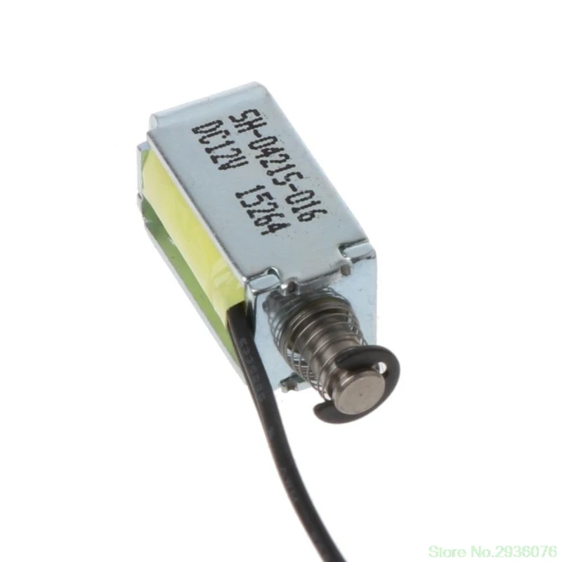 

Micro Mini Solenoid Valve Electromagnet Open Frame DC 12V Push-Pull Type Magnet Drop Ship