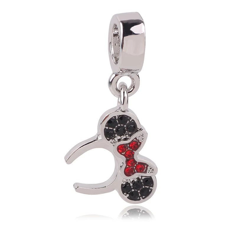 Оригинальный Пандора Подвески Серебряный Браслет безделушка ювелирные изделия