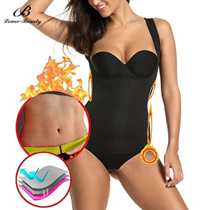 Lover Красота 4 цвета Body Shaper Корректирующее белье Вес потери неопрена ультра сауна Майка-топ талии тренеры для похудения тренировки пояса