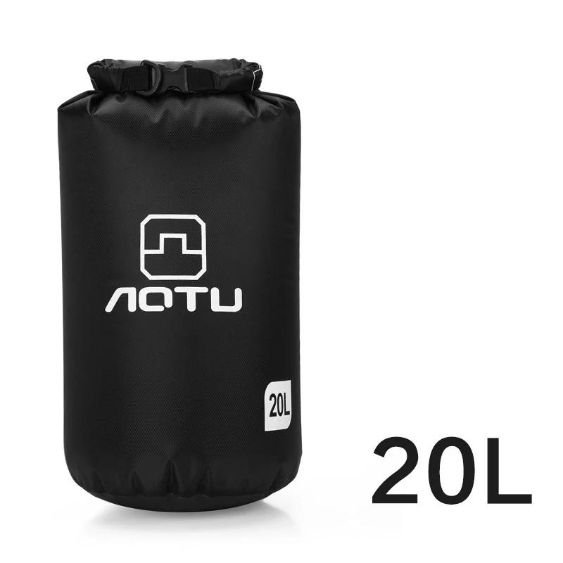 20L profesional IPX6 natación impermeable Trekking bolsa inflable Snorkeling Rafting Drifting buceo bolsa seca Portable saco de cosas