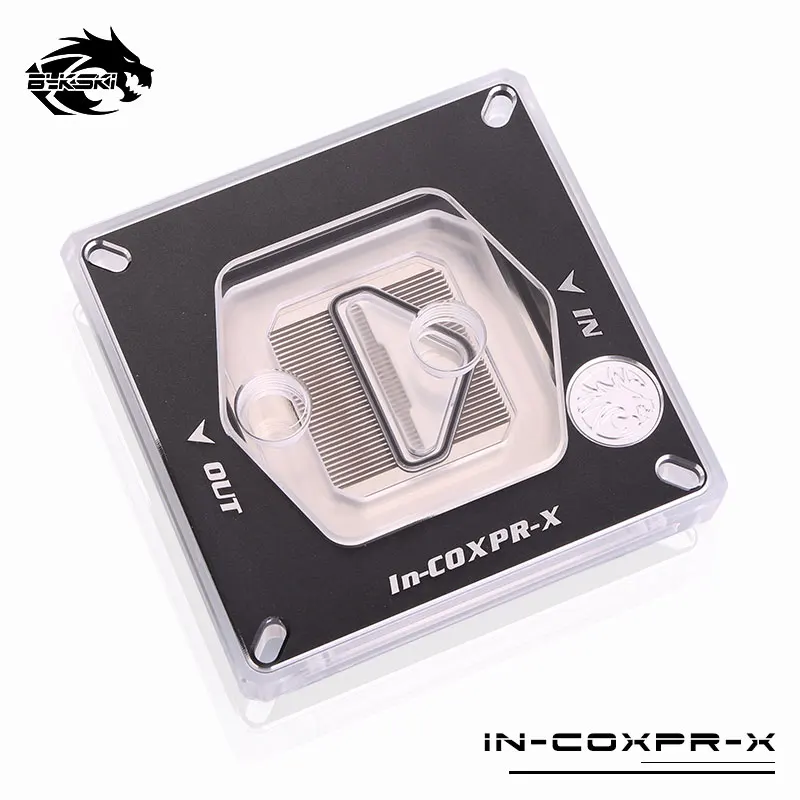 Водяной блок для процессора Bykski Intel LGA115X/2011/2066 X99 X299 радиатор ЦП RGB / RBW в COXPR X|cpu