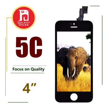 

For iPhone 5C LCD Display Touch Screen Digitizer Complete with Frame Assembly Replacement Repair Parts by DHL Free Shipping