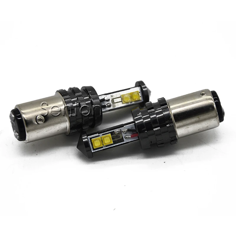 

Newest 2Pcs Car Transformers 1157 LED White Brake Driving Fog Lights 12V Spot DRL Lamp Bulb Kit automobiles accessories