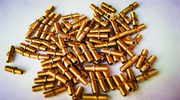

With Tracking Number!!! Wholesale 100pcs/lot 3D Printer Copper Hotend M6*20MM Throat for Reprap Ultimaker 3mm Filament