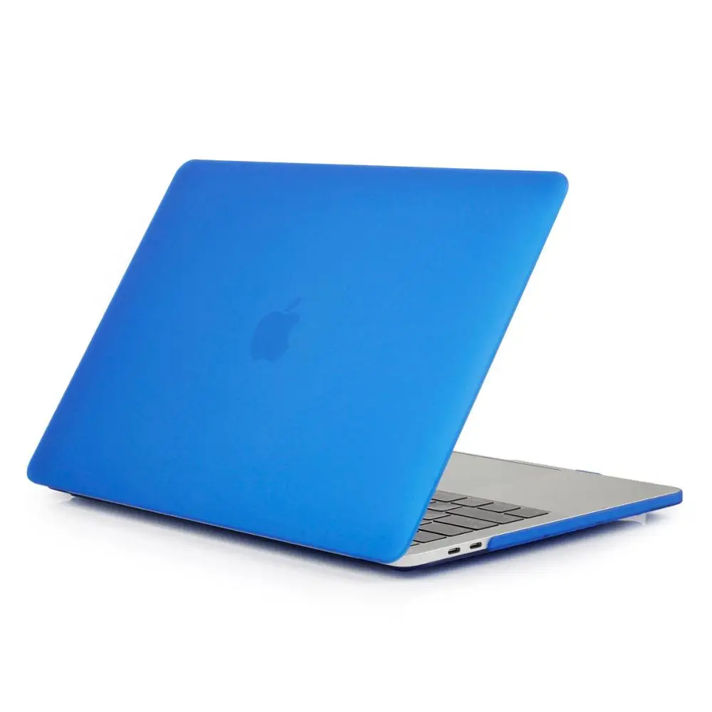 Жесткий кристально матовый чехол-накладка для MacBook Air 11 A1465/air 13 дюймов A1466 pro 13,3 15 A1278 retina 13 A1502 - Цвет: Matte-Dark Blue