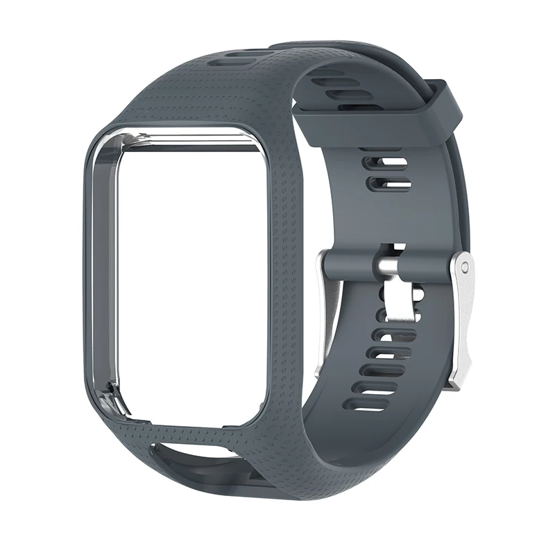Замена силиконовых наручных часов Ремешок для TomTom Runner 2 3 Spark 3 gps спортивные часы Tom 2 3 серии мягкий смарт-браслет
