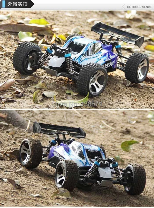 Wltoys A959 Rc автомобиль 1/18 2.4Gh 4WD внедорожник Buggy