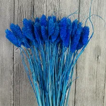 Букет из сушеных цветов, натуральный цветок, украшение для дома, украшение для гостиной, вечный цветок, 1 пучок из 20 веток, PO4