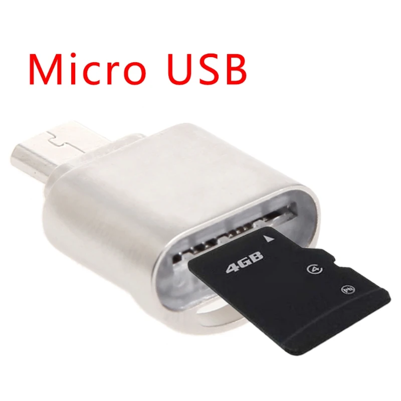 Новый кард-ридер Micro USB OTG TF Micro SD кард-ридер адаптер для samsung для Xiaomi для huawei Android Горячий