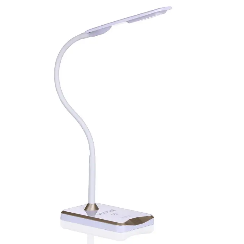 

VODOOL Slap-up LED Bedside Reading Eye Care Desk Lamp with All Kinds of Smartphone Wireless Charging Station No radiation #LO