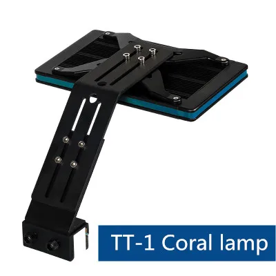 TT-1 Coral lamp Полный спектр соленой воды морской светодиодный фонарь для аквариума лампа зеленая водная трава версия синяя морская тарелка - Цвет: TT-1 Coral lamp