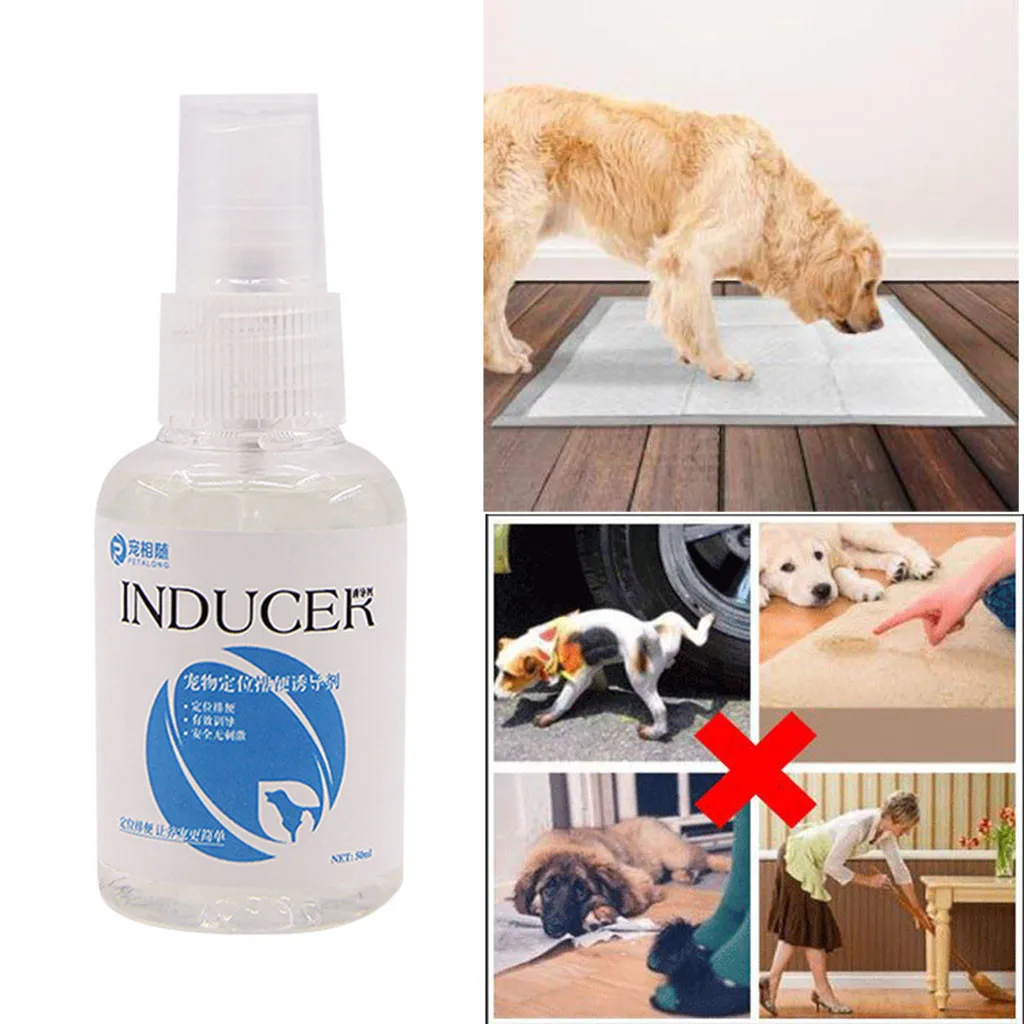 Pet Product Pet New Perfume Inducer Pet Spray Toilet Training Dog Positioning Defecation Puppy Supplies Pet Deodorant Perro