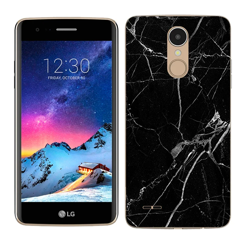 15 Чехол для Coque LG K8 чехол для телефона Роскошный чехол из ТПУ и силикона прозрачный Ультратонкий чехол с пейзажем для LG K8 задняя крышка - Цвет: 15
