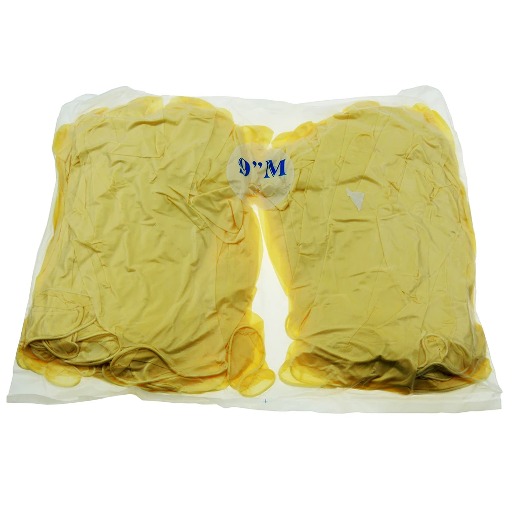 5 пар/упак. Cleanroom ОУР нитриловые перчатки латексные синий/желтый сопротивление химическая лаборатория электроники медицинские