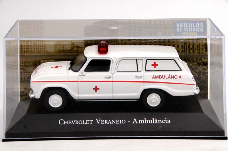 Alvis 1:43 IXO Chevrolet Veraneio Ambulancia коллекция моделей литья под давлением белый подарок для