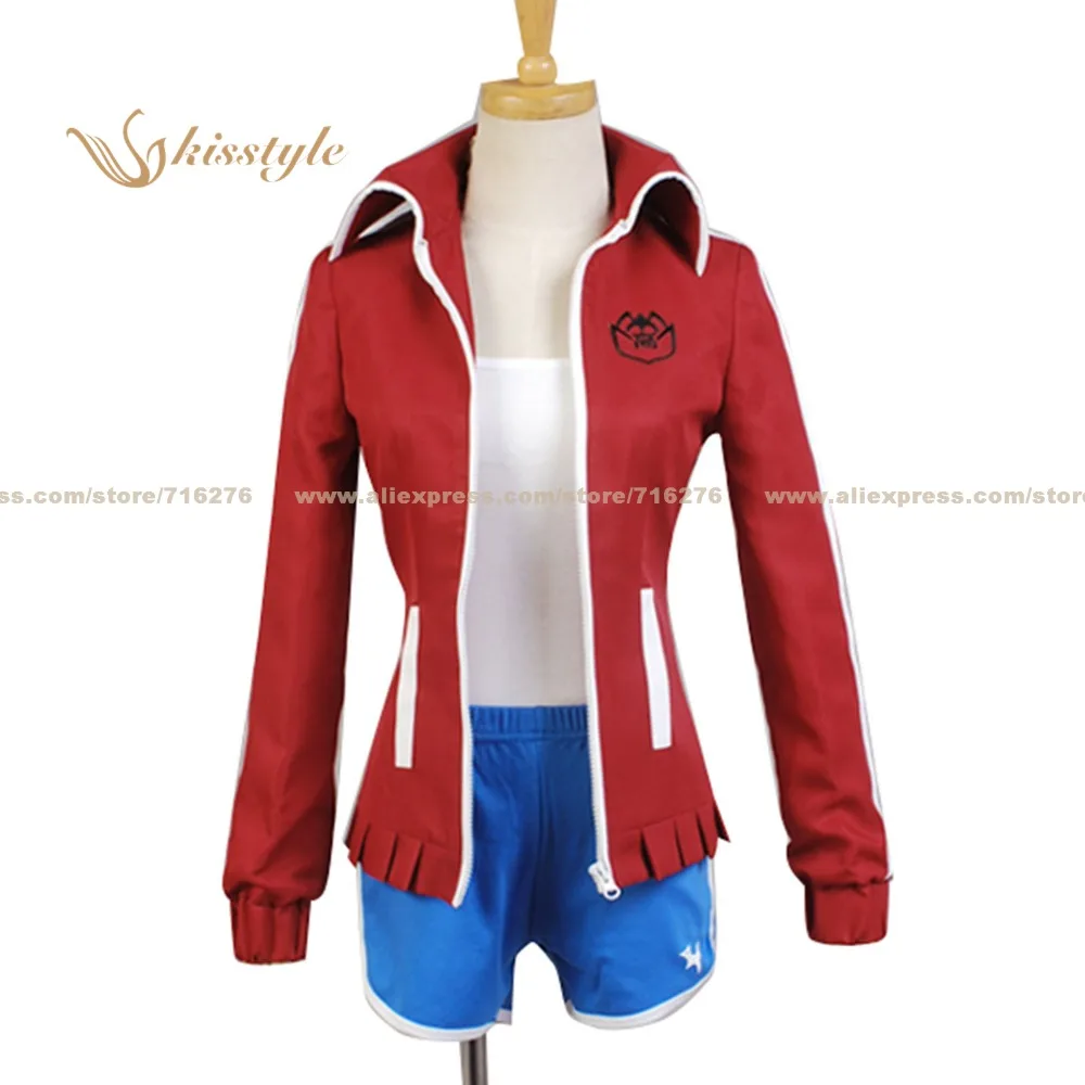 Модный костюм для косплея Dangan Ronpa/Danganronpa: Trigger Happy Havoc Aoi Asahina |
