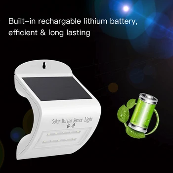 

Solar Powered LED Radar Smart Sensor Light Rechargable SMD 2835 Waterproof IP65 for Outdoor Corridor Balcony Parking solar light