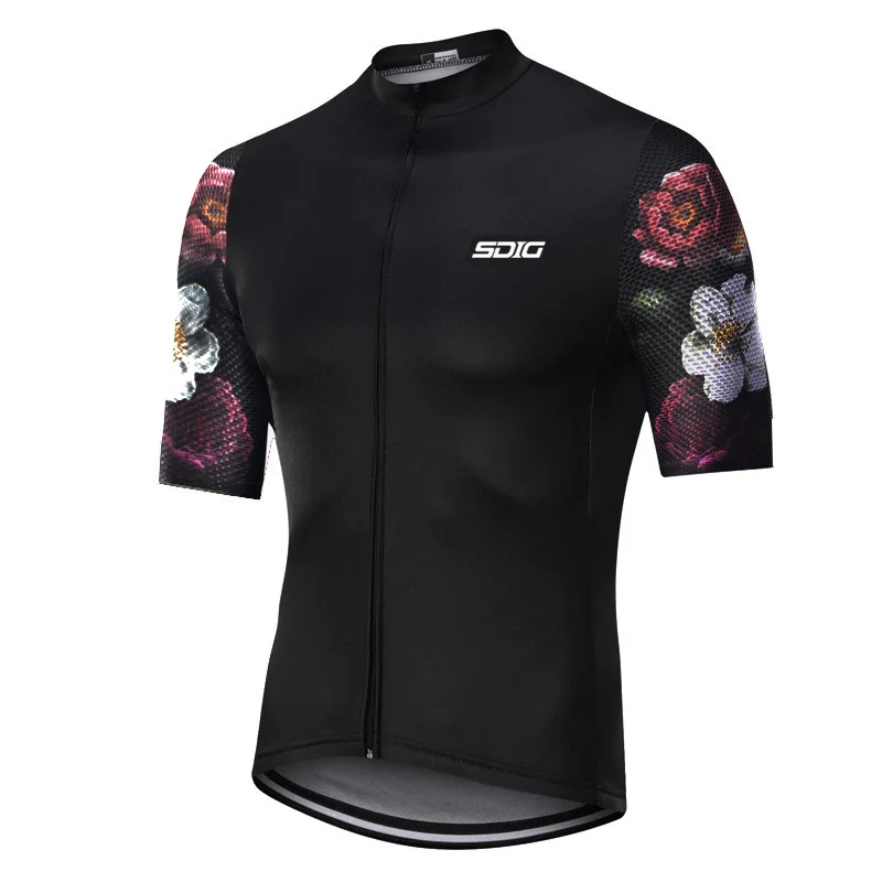 Maillot ciclismo Pro team Велоспорт Джерси с коротким рукавом комплект нагрудник шорты для мужчин bycicle летняя велосипедная одежда велосипед maillot 4D PAD - Цвет: picture color