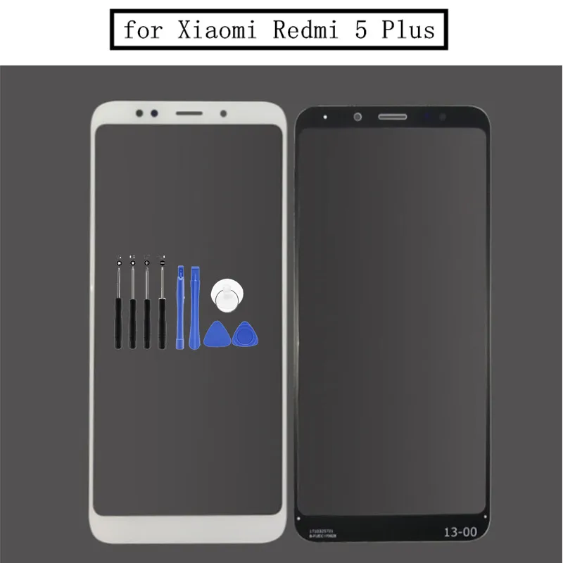 

for Xiaomi Redmi 5 Plus Touch Screen Front Glass Touch Panel Cover Front Outer Glass Lens Repair Parts +Repair Tools Redmi5 Plus
