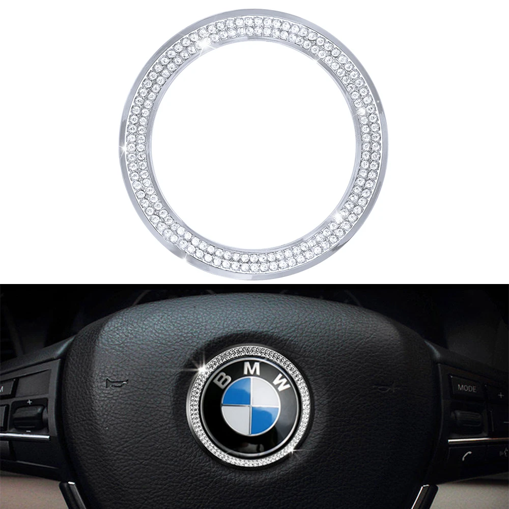 Аксессуары для BMW чехлы с логотипом на рулевое колесо наклейка наклейки