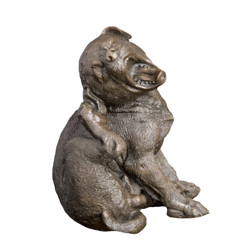 

Home decorative metal crafts bronze dog figurines wholesale dog bronze statue figurine