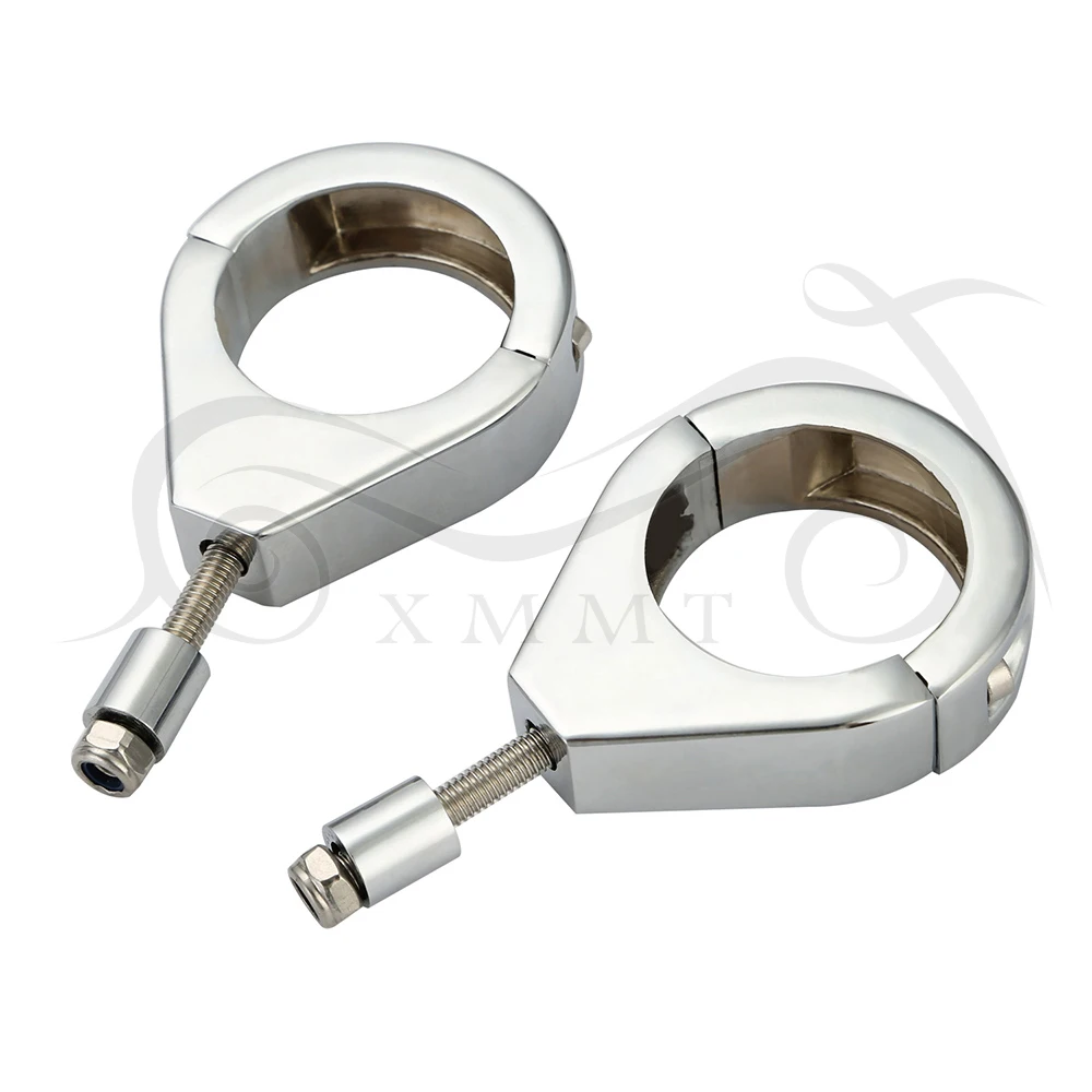 Кронштейн поворота мотоцикла 49 мм вилка зажим крепление хром для Harley Sportster XL 883 1200