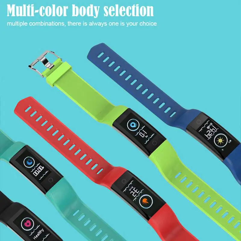 

Fitness Tracker Step Counter Activity Monitor Band Smart Bracelet Alarm Clock Vibration Wristband For IOS Android phone Hot