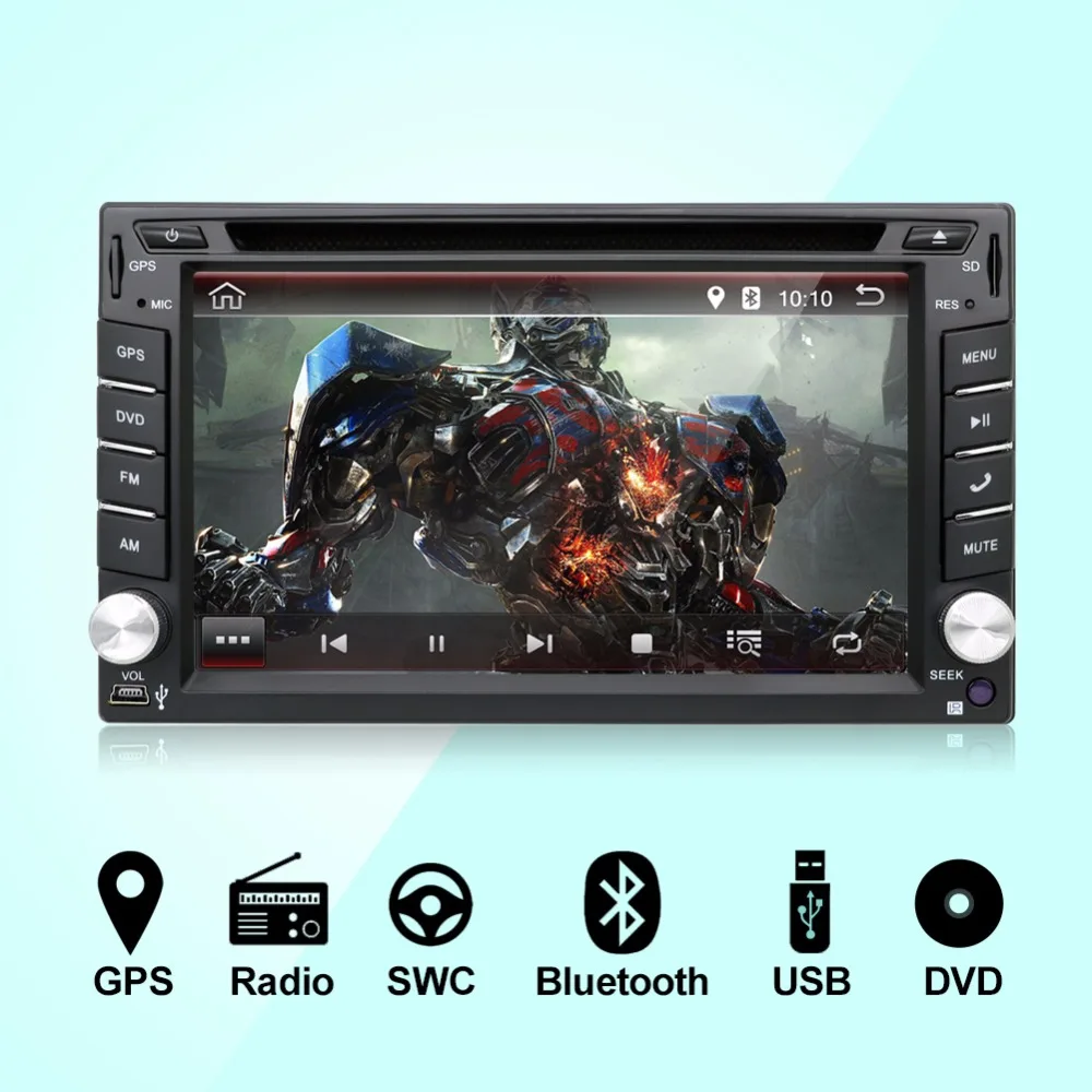 Bosion В тире универсальный двойной 2 Din чистая Android DVD плеер автомобиля GPS + Wifi Bluetooth
