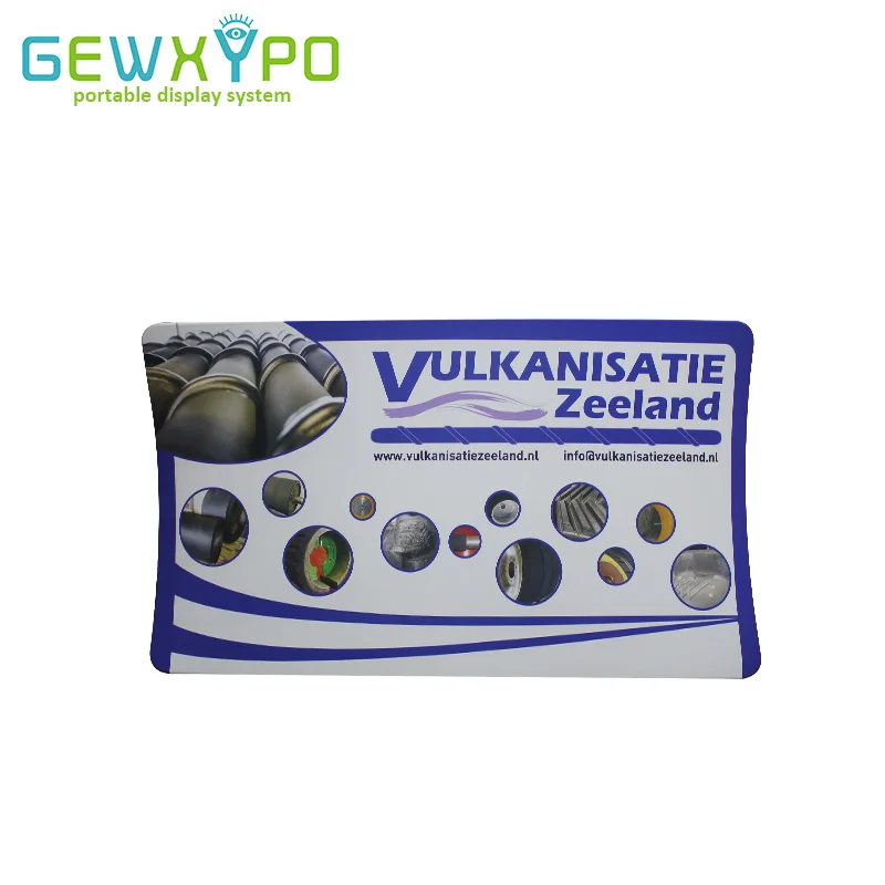 

400cm or 500cm Width U Shape Portable High Quality Stretch Fabric Banner Advertising Backdrop Wall Display With Graphics Print