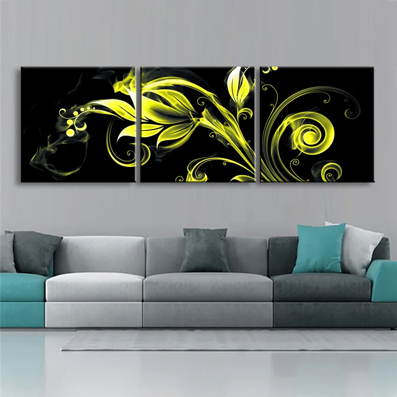 3 pieces high-definition print Landscape canvas oil painting poster and wall art living room picture PF3-022 (1)