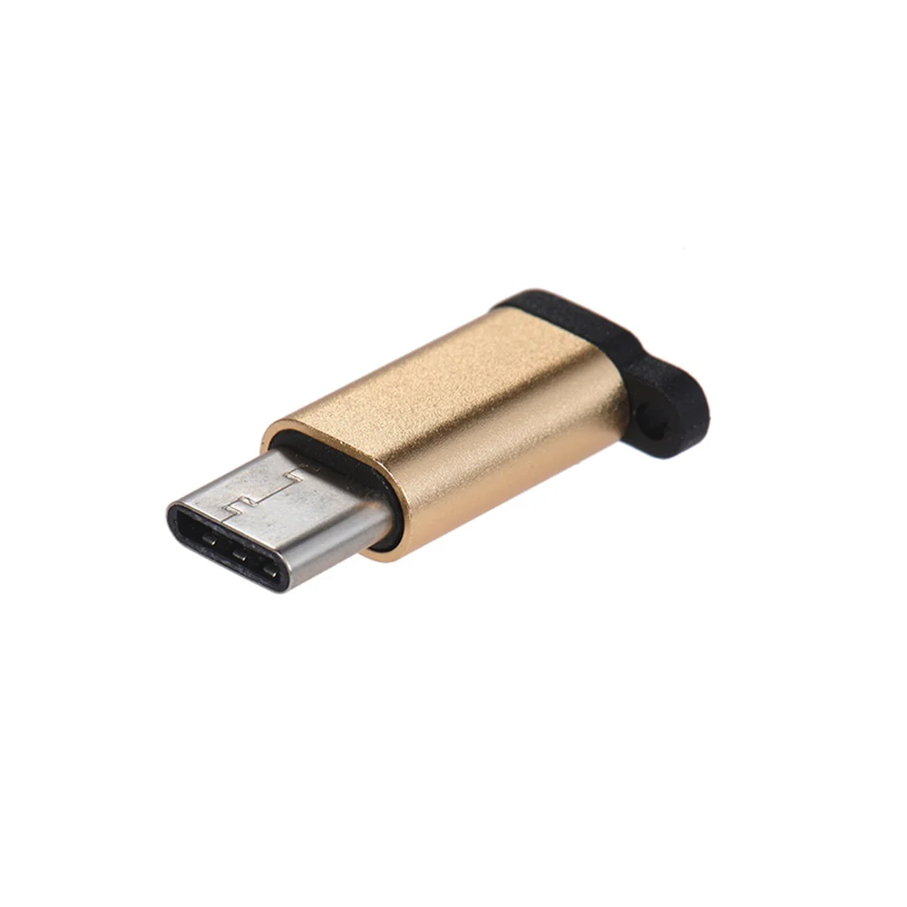 

Aluminum Alloy Android Micro USB Female to Type-C USB-C Male Sync Data Converter Charging Adapter for Huawei Data Cable