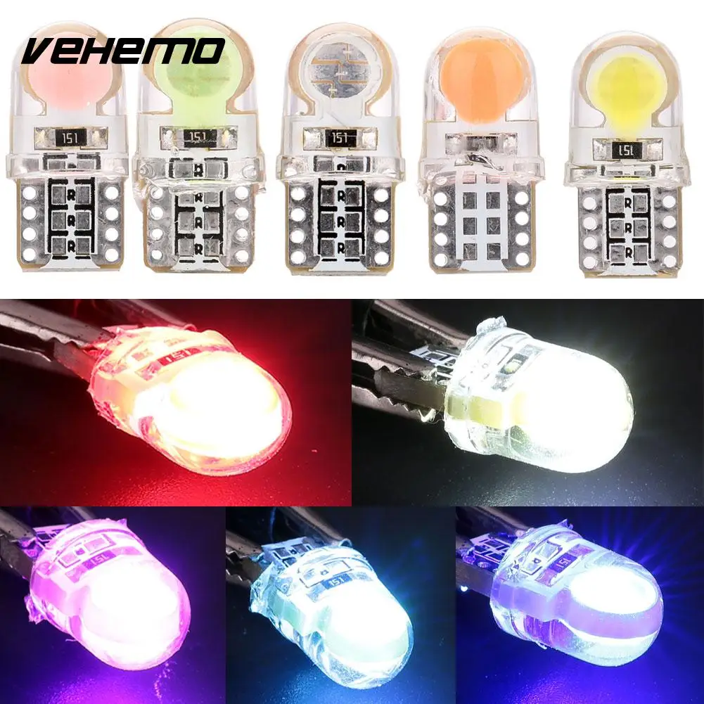 

T10 W5W COB 147 194 Width Light License Panel Lights Turn Signal Lamps Bulbs
