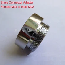 Водоочиститель кран адаптер соединитель мужской M22 женский M24 латунь хромированный оральный принадлежности для ирригатора