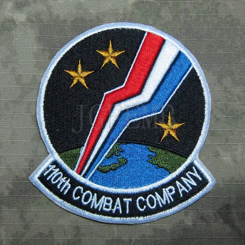 Buy 100Embroidery Gundam Zeon 110th combat company Military Tactical Morale