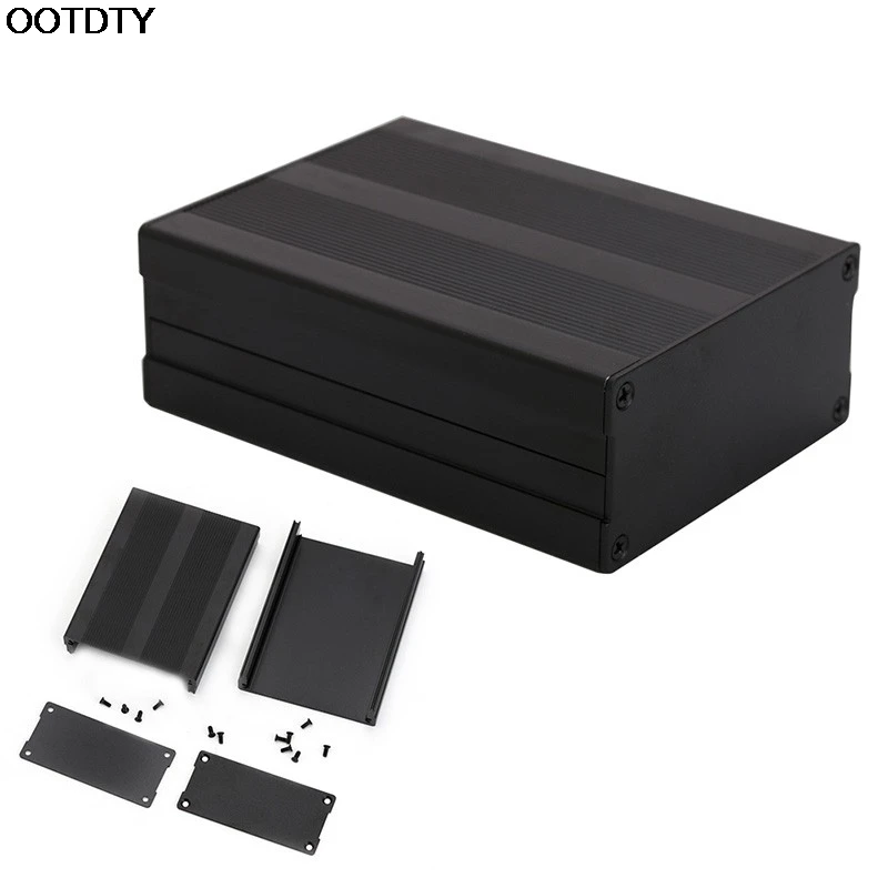 

1Pc Aluminum Case Box For Circuit Board Electric PCB Shell Shied Enclosure Amplifier New Hot Dropshipping